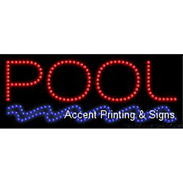 Billiards Flashing & Animated LED Sign High Impact, Energy Efficient Billiards Flashing & Animated LED Sign High Impact, Energy Efficient